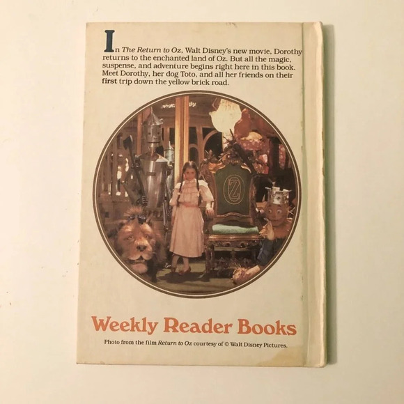 Vintage 1984 The Wizard  Of Oz Retold by William Furstenberg Weekly Reader - Picture 2 of 15
